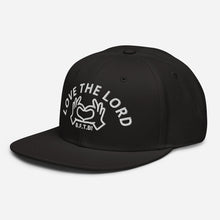 Load image into Gallery viewer, LOVE THE LORD Snapback Hat
