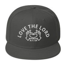 Load image into Gallery viewer, LOVE THE LORD Snapback Hat

