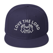 Load image into Gallery viewer, LOVE THE LORD Snapback Hat
