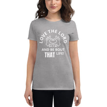 Load image into Gallery viewer, LOVE THE LORD Women&#39;s short sleeve t-shirt
