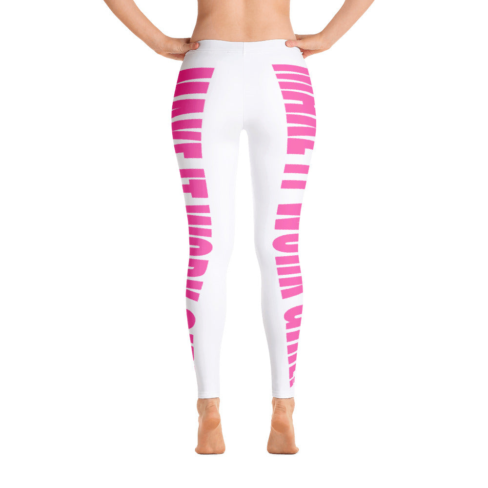 Make It Work Girl Pink Leggings