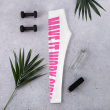 Load image into Gallery viewer, Make It Work Girl Pink Leggings
