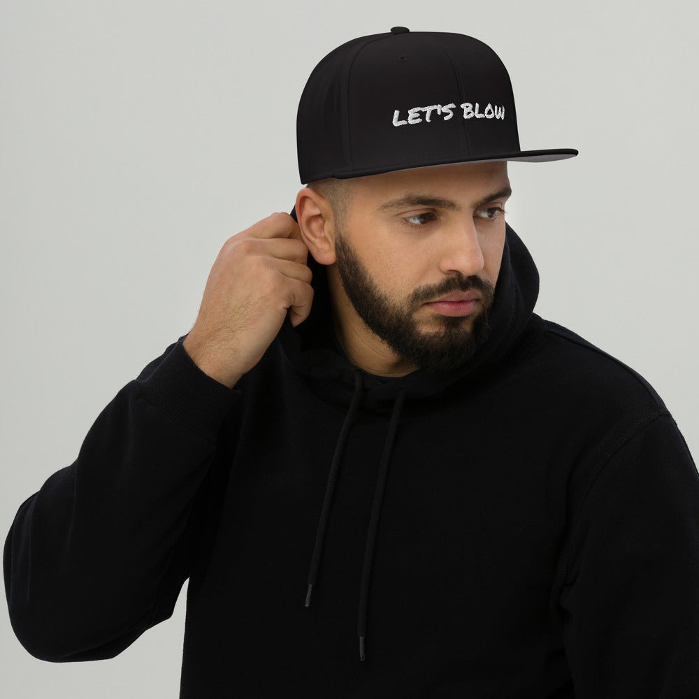 LET'S BLOW Snapback Hat