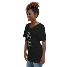 Load image into Gallery viewer, It&#39;s Okay To Start Over V-Neck T-Shirt
